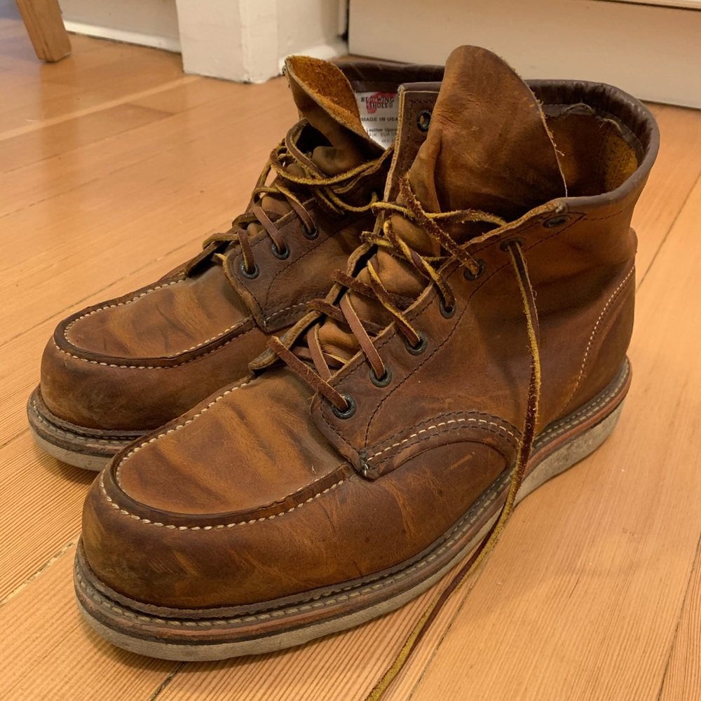 Red Wing Moc Toe